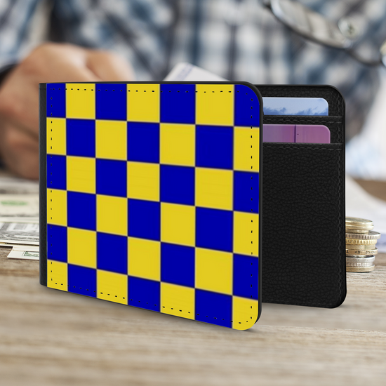 The Faux Leather Gentleman's Wallet. The County Flags Of England. Surrey.