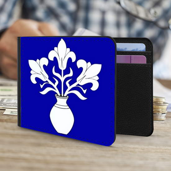 The Faux Leather Gentleman's Wallet. Scotland's Regional & Island Flags. The City Flag of Dundee.