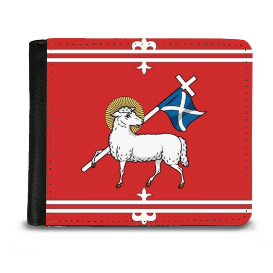 The Faux Leather Gentleman's Wallet. Scotland's Regional & Island Flags. The City Flag of Perth.