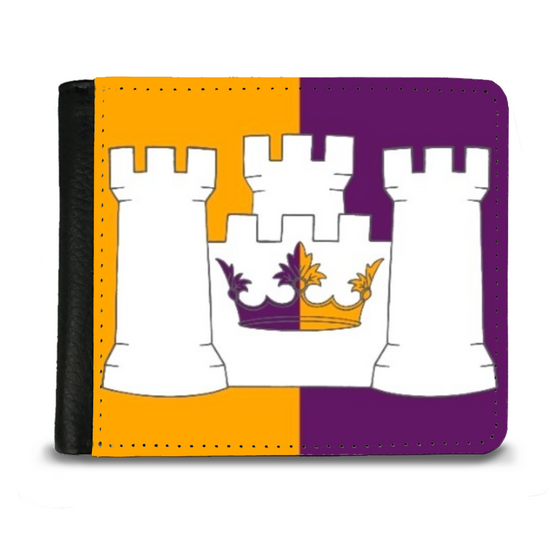 The Faux Leather Gentleman's Wallet. Scotland's Regional & Island Flags. The County Flag of Aberdeenshire.