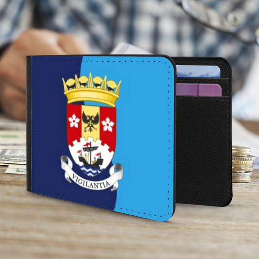 The Faux Leather Gentleman's Wallet. Scotland's Regional & Island Flags. The Council Flag of South Lanarkshire.