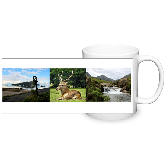 Two Tone Photo Mugs. Isle of Arran. Scotland.